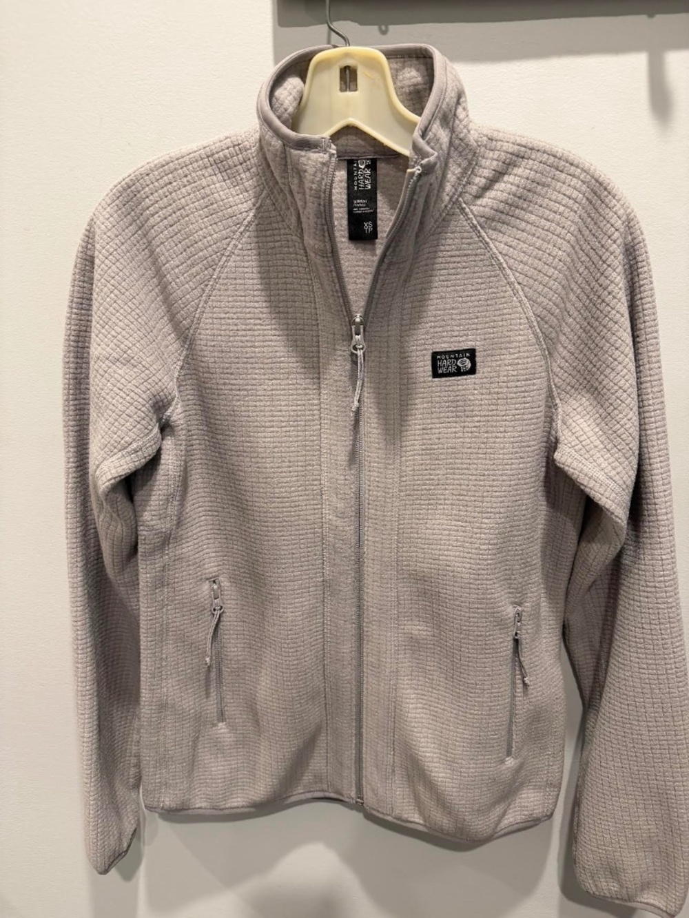 Women's Mountain Hardware Explore Fleece Jacket, Grey, size XS